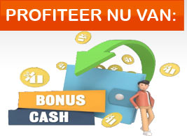 Bonus geld voor spelletjes